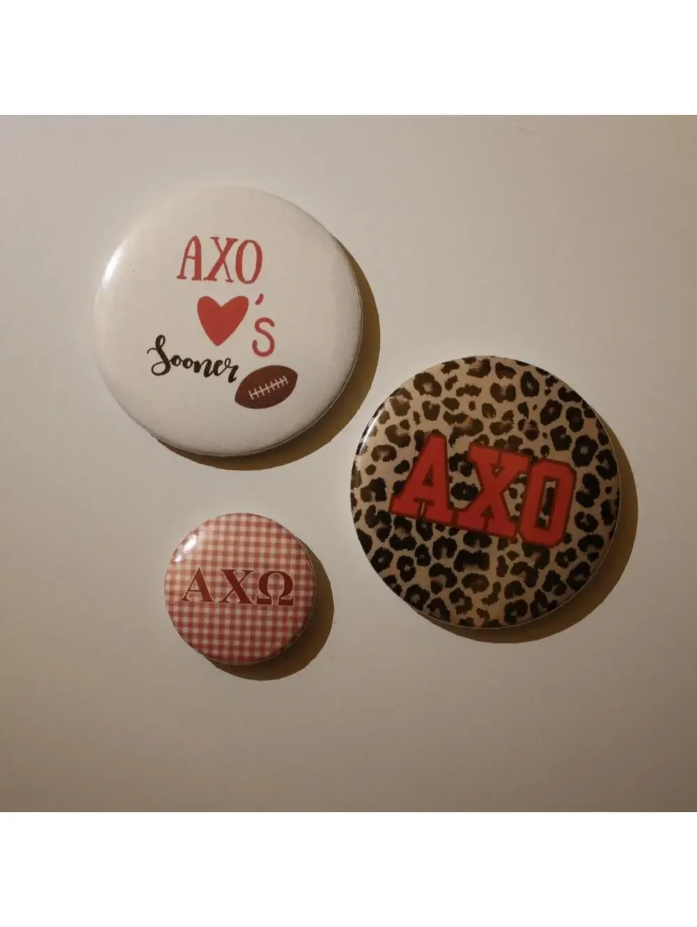 game day buttons